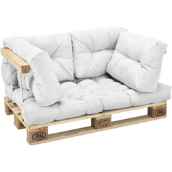 Cuscini per divano palette euro - mobili DIY - Cuscini divano per palette per dentro - ideale per salotto - giardino d´inverno (1 x cuscino per il en oferta