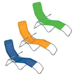 Lifeingarden - SEDIA SDRAIO cm 153 x 58 x h 70 - telo ecru' en oferta