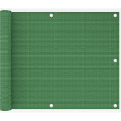 Paravento da Balcone Verde Chiaro 75x600 cm in HDPE - Verde - Vidaxl características