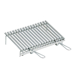 Griglia con recupero grassi acciaio inox -40x60 cm - - - Ompagrill en oferta