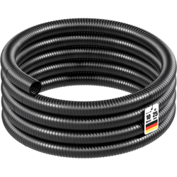 Tubo di aspirazione flessibile 10m Ø 25mm (1') nero resistente ai raggi UV precio