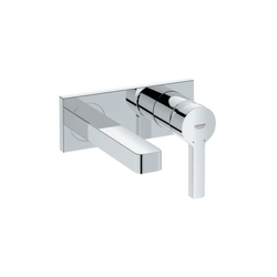 Grohe - Rubinetteria lineare 2 fori per lavabo grande, a parete, sporgenza 153mm, colorazione: cromo - 19409001 en oferta
