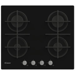 Piano Cottura CVG6B a Gas 4 Fuochi Gas Colore Nero características