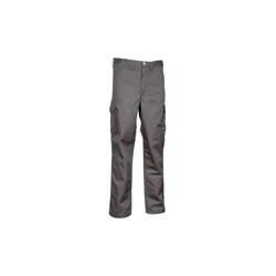 Espinar pantalone da lavoro Grigio XXXL per autunno inverno in cotone e poliestere Grigio XXXL - Cofra en oferta