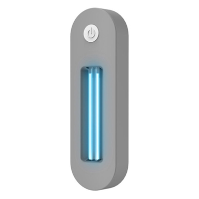 Lampada di disinfezione interna grigia