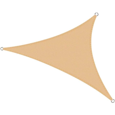 Tenda a vela ombreggiante triangolare 3,6 x 3,6 x 3,6 resistente ai raggi uv