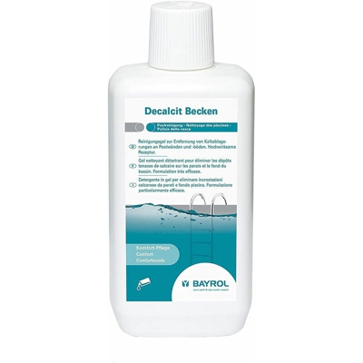 Detergente Decalcit Becken Bayrol per pulizia 1 lt composizione Decalcit Super