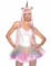 Costume da unicorno fatato luminoso per donna precio
