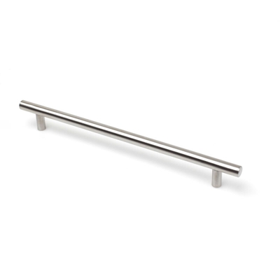 Maniglia stile contemporaneo , Acciaio, Inox Satinato, 224mm interasse. Marchio REI