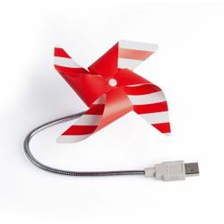 Ventilatore USB con eliche características