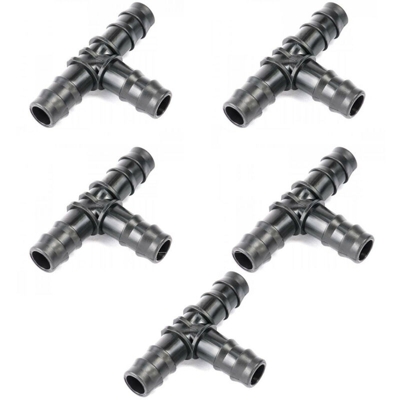 set di 5 pezzi, scanalato a T 16 mm