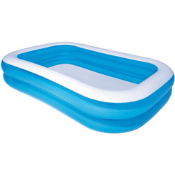 Bestway Piscina Gonfiabile Rettangolare 262x175x51 cm Blu e Bianca - Blu en oferta
