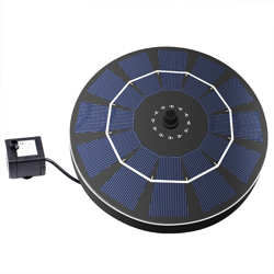 Happyshopping - Fontana galleggiante solare a batteria incorporata en oferta