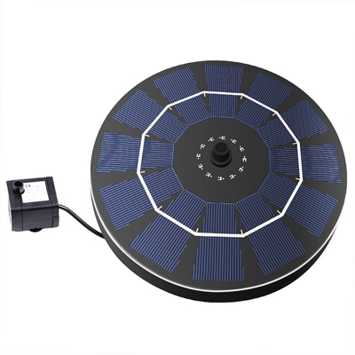 Happyshopping - Fontana galleggiante solare a batteria incorporata