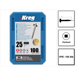 KREG Pocket-Hole Viti a testa cilindrica 25 mm 100 pz. ( SML-C1-100 ) en oferta