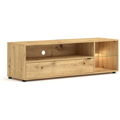 Porta Tv Da Terra Moderno Cogins Led, 140 Cm