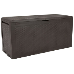 Cassapanca Keter Effetto Rattan Samoa Brown 116X44X57H 270Lt. precio