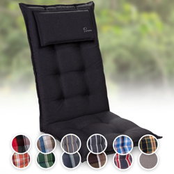 Blumfeldt - Sylt, Imbottitura, Schienale Alto, Sedia da Giardino, Poggiatesta, Poliestere, 50x120x9cm características