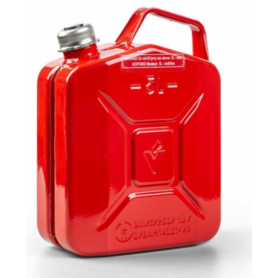 Jerrycan metal 5 L certificato TÜV