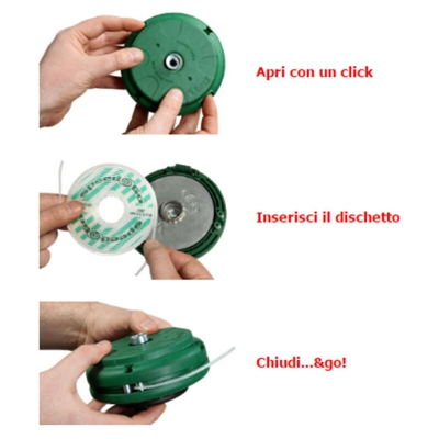 TESTINA DECESPUGLIATORE SPEED E GO - Efco