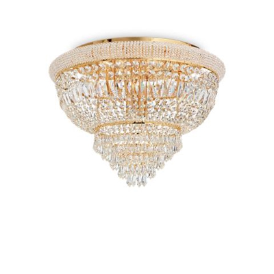 Dubai Pl24, Plafoniera, - Ottone