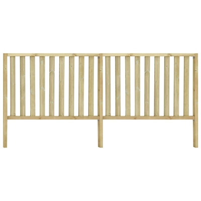 Recinzione da Giardino in Legno di Pino Impregnato 3,58x1,7 m - Marrone - Youthup