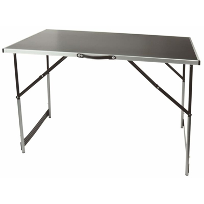Tavolo Pieghevole 100x60x94 cm 70111 - Grigio - Brüder Mannesmann