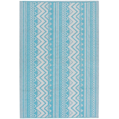 Tappeto per esterni turchese 120 x 180 cm NAGPUR