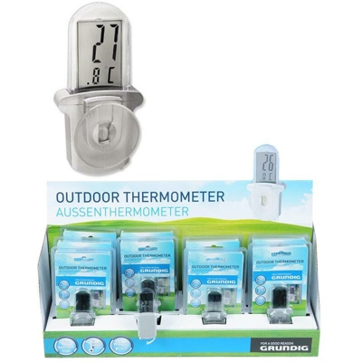 Termometro esterno digitale con ventosa