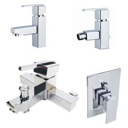 Miscelatore Miscelatori Lavabo Bidet Vasca Incasso doccia Panama 4 Pz. características