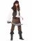 Costume da pirata con accessori per adulto