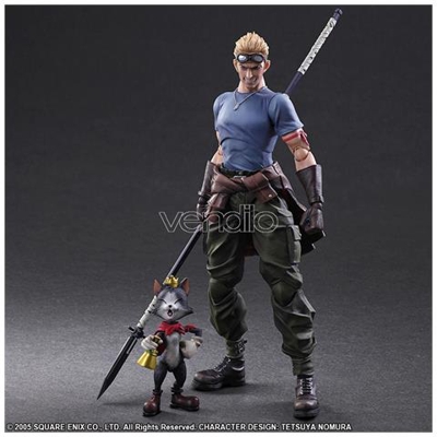 Ff7ac Cid Highwind & Cait Sith P. a. k. Action Figure