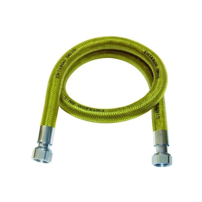Habitat Flex Gas - Flessibile in Acciaio Inox Rivestito per Gas F.F.1/2' mm3000