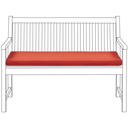 Beliani - Cuscino color terracotta per panca VIVARA 120 cm características