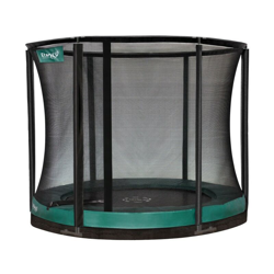 Etan - SOLO TRAMPOLINO Tappeto elastico da giardino interrato rotondo 305cm - verde. Rete extra forte e bordo con doppia imbottitura en oferta