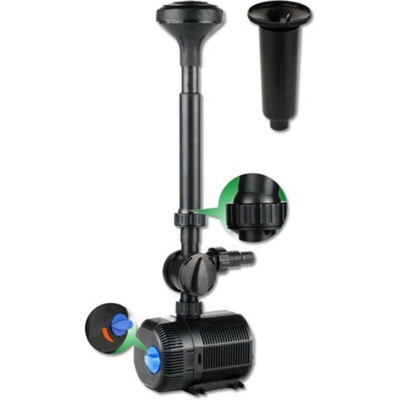 Pompa per stagni e fontane CQB-2003 Eco 2300 l/h 35W Filtro per carpe Koi - Sunsun