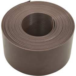 Bordatura da Giardino Marrone 10 m 10 cm in PE - Marrone - Vidaxl en oferta