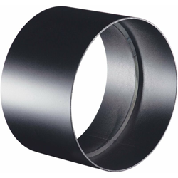 Manicotto di giunzione per canna fumaria stufa a Legna in acciaio nero da 1,2 mm -Ø 150 mm / Attacco FemminaFemmina características