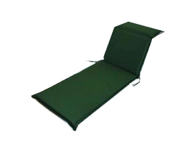 CUSCINO LETTINO VERDE 190X60X7 GIARDINO MADE IN ITALY - Fabotex en oferta