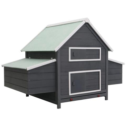 Pollaio Grigio 157x97x110 Cm In Legno precio
