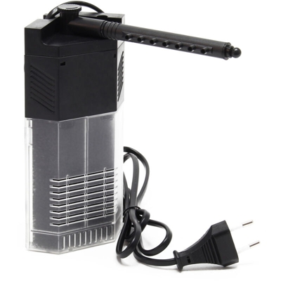 Pompa per acquario SunSun JP-093 con filtro angolare Nano M 650 l/h 7W Filtro interno