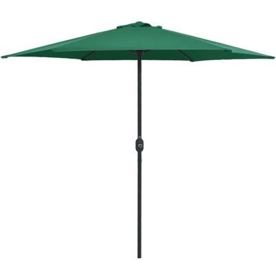 Ombrellone da Esterni con Palo in Alluminio 270x246 cm Verde - Verde - Vidaxl