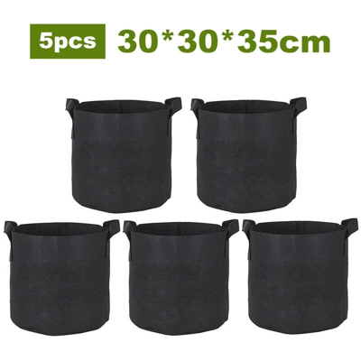 Sacco per la coltivazione di patate, Sacchi per piante da giardino, Sacchetti per fioriera per verdure, Vaso in tessuto di aerazione non tessuto,