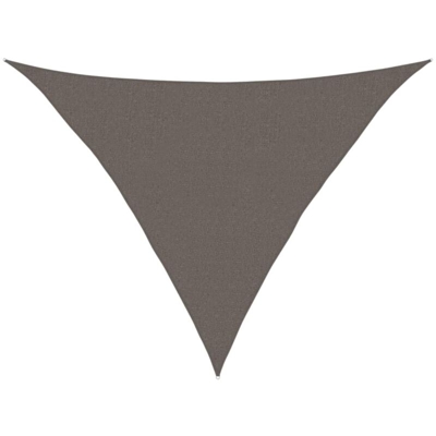 Vela Parasole 160 g/m² Antracite 2,5x2,5x3,5 m in HDPE - Antracite - Vidaxl