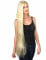 Parrucca lunga bionda 90cm en oferta