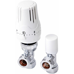 Valvola Termostatica a Squadra per Radiatore o Scaldasalviette con Detentore características