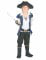 Costume pirata blue e oro per bambino características