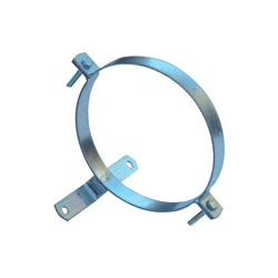 Morsetto per tubo stufa zincato con staffa da 200 mm precio