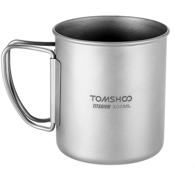 300ML tazza titanio senza coperchio Ta8363 - Tomshoo