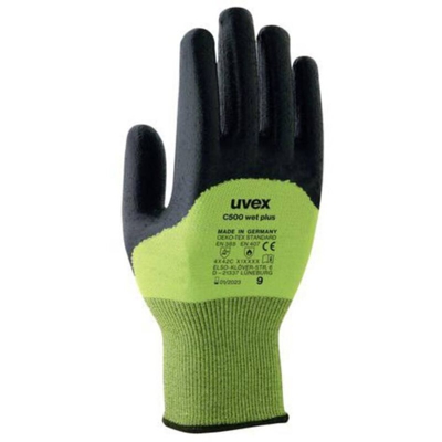 C500 wet plus 6049608 Guanto di protezione dai tagli Taglia: 8 EN 388 1 Paio/a - Uvex